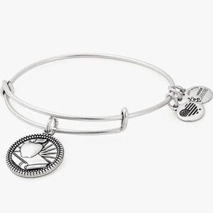 NWT Alex and Ani Teacher Charm Bangle Bracelet